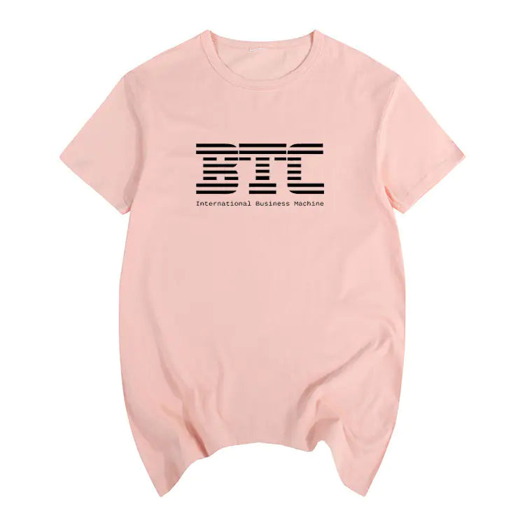 BTC Bitcoin Unisex Short Sleeve T-Shirt