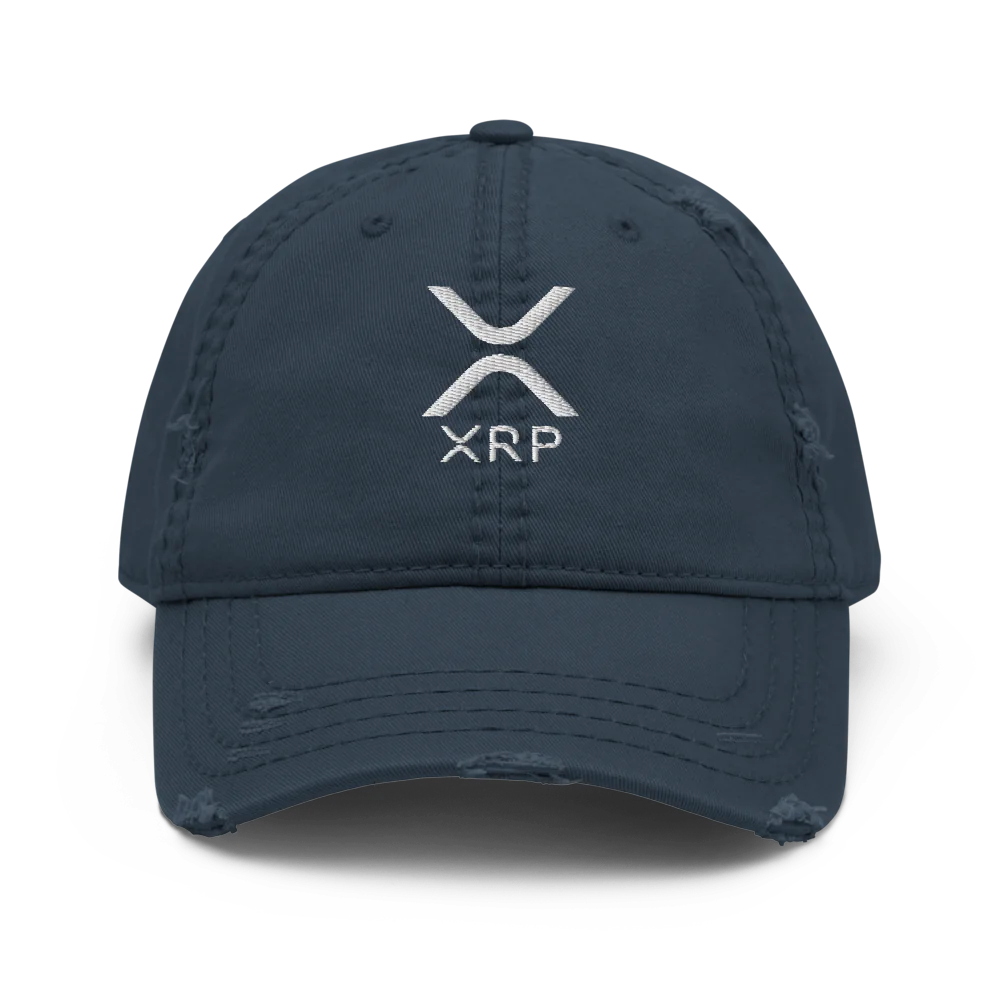 XRP DISTRESSED DAD HAT