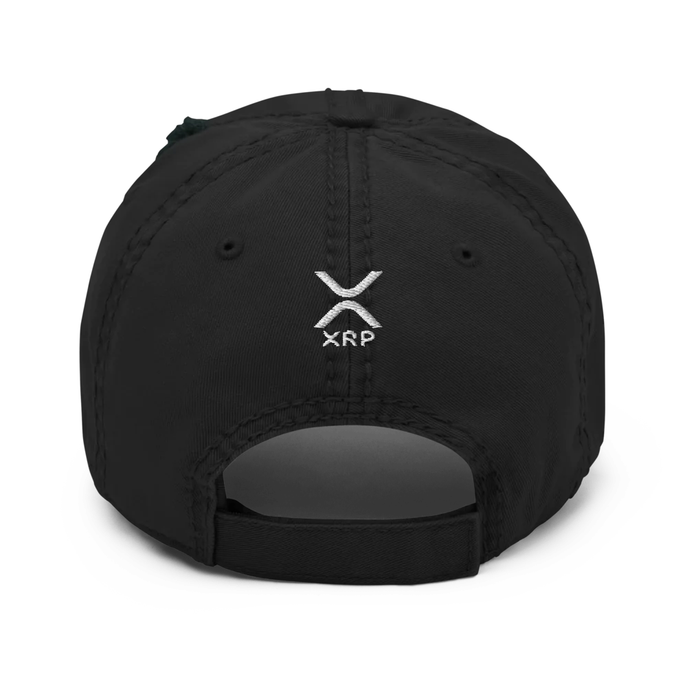 XRP DISTRESSED DAD HAT