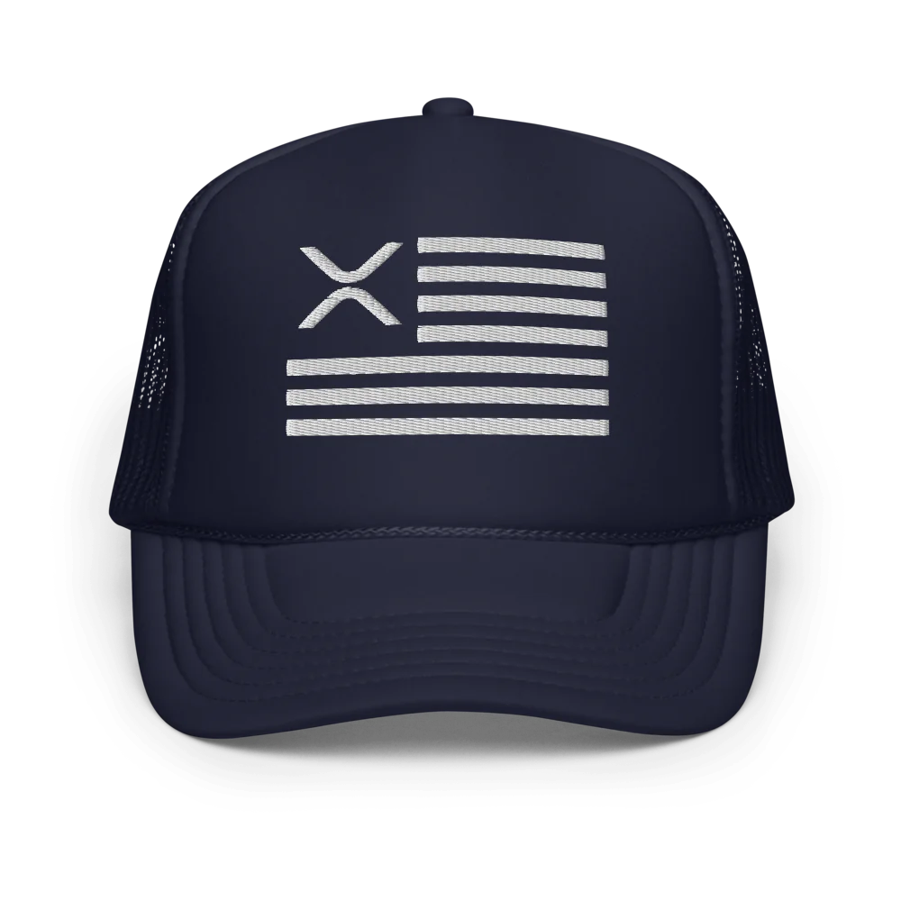 XRP AMERICA FOAM TRUCKER HAT | Otto Cap