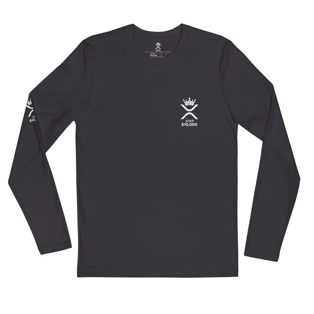 XRP $10,000 LONG SLEEVE SHIRT - NEXT LEVEL