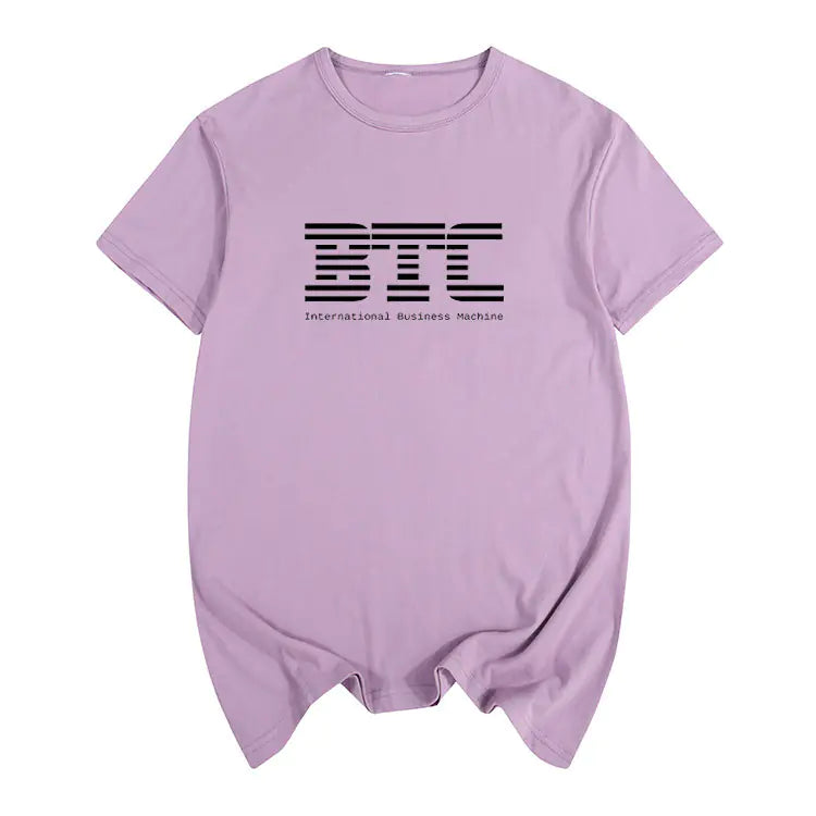BTC Bitcoin Unisex Short Sleeve T-Shirt