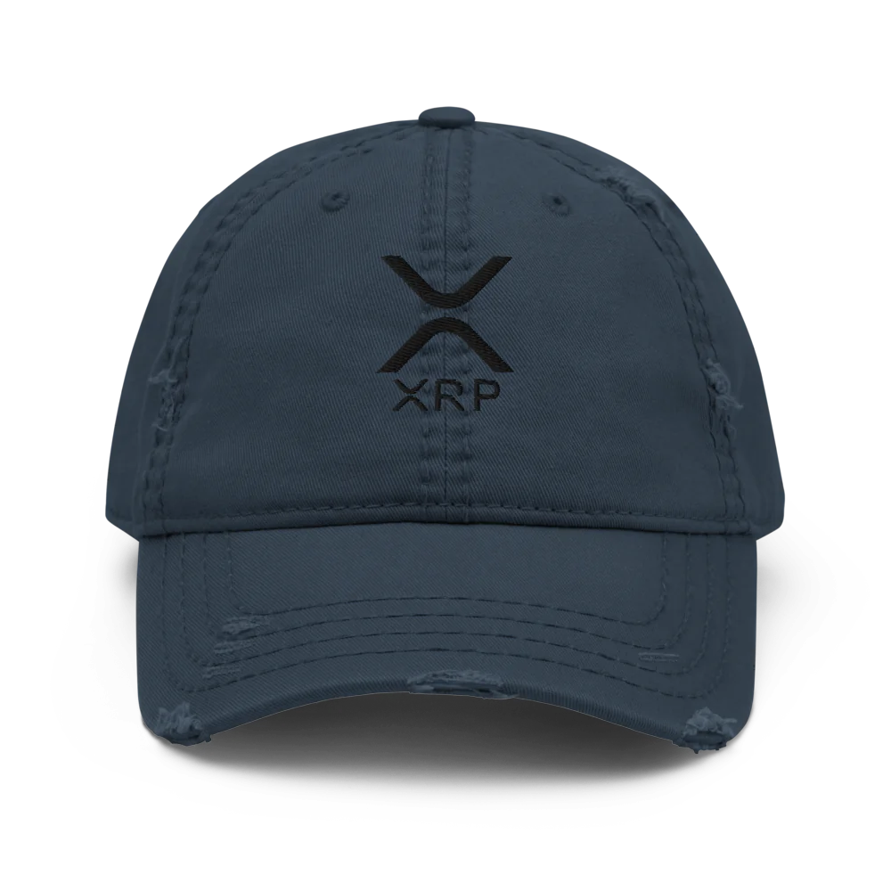 XRP DISTRESSED DAD HAT