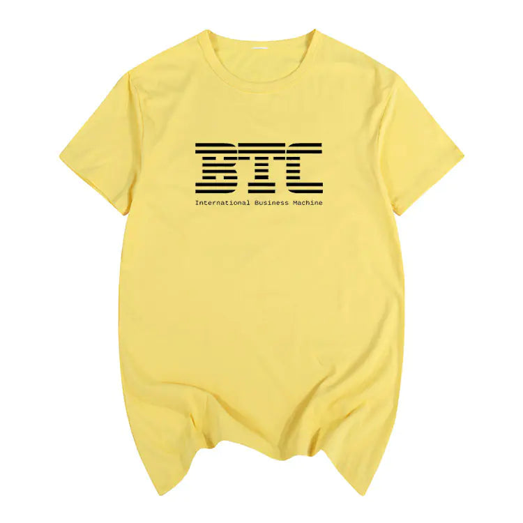 BTC Bitcoin Unisex Short Sleeve T-Shirt