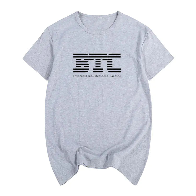 BTC Bitcoin Unisex Short Sleeve T-Shirt