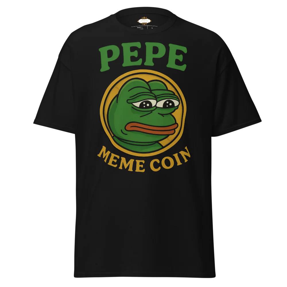 PEPE MEME COIN T-SHIRT