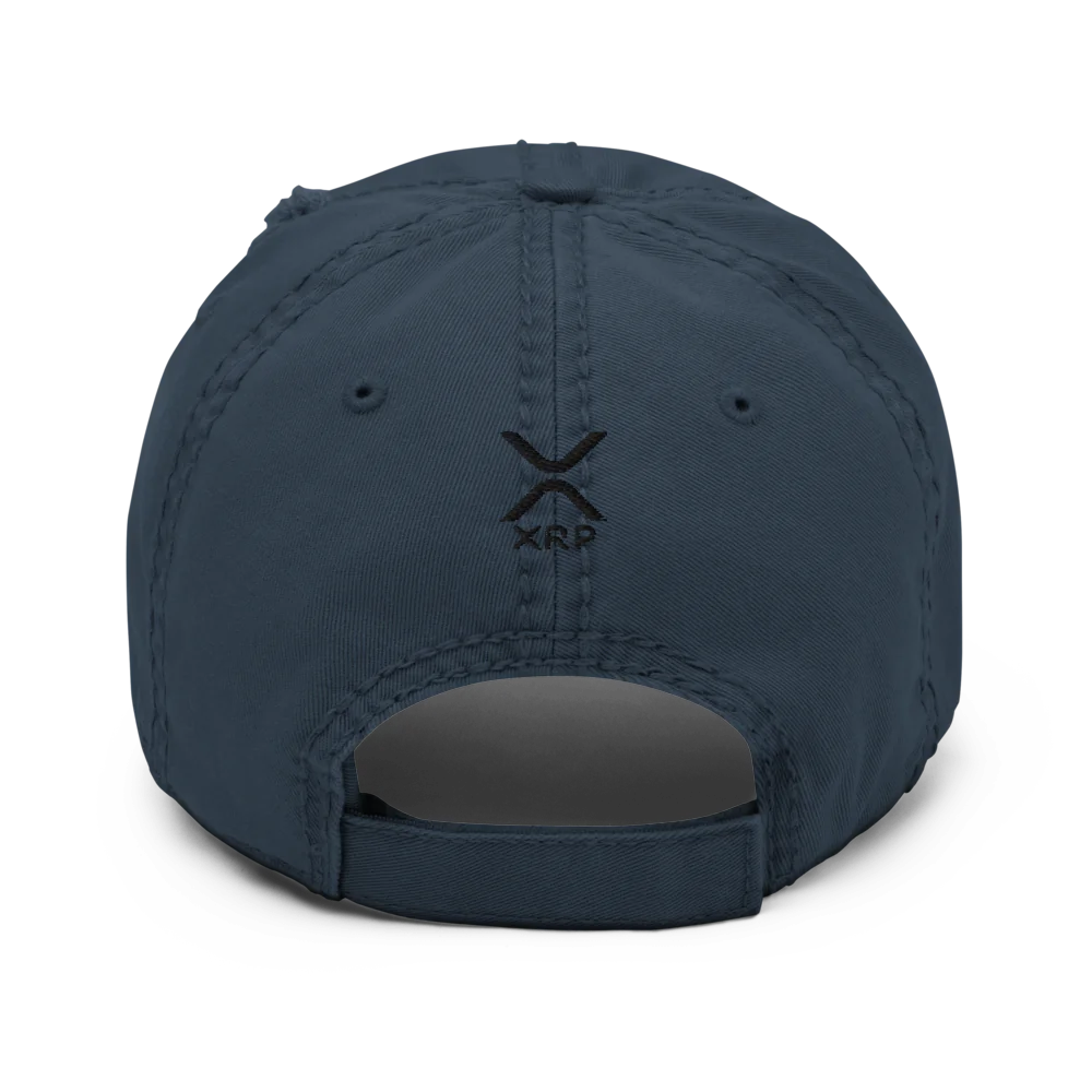 XRP DISTRESSED DAD HAT