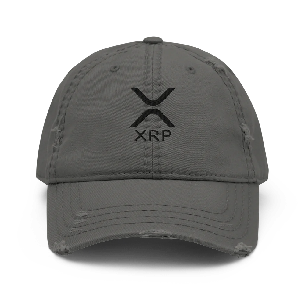 XRP DISTRESSED DAD HAT
