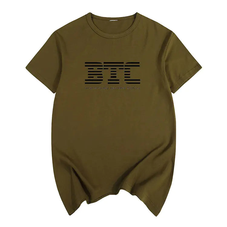 BTC Bitcoin Unisex Short Sleeve T-Shirt