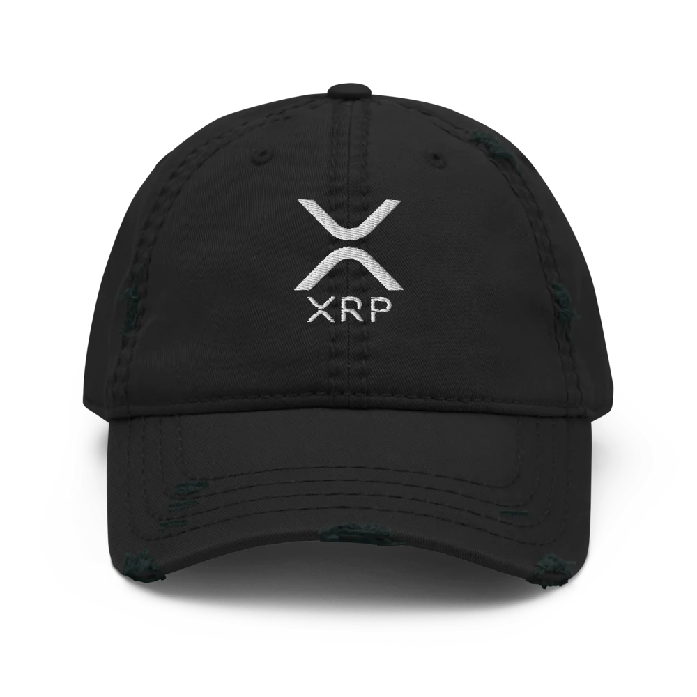 XRP DISTRESSED DAD HAT