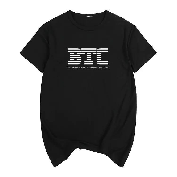 BTC Bitcoin Unisex Short Sleeve T-Shirt