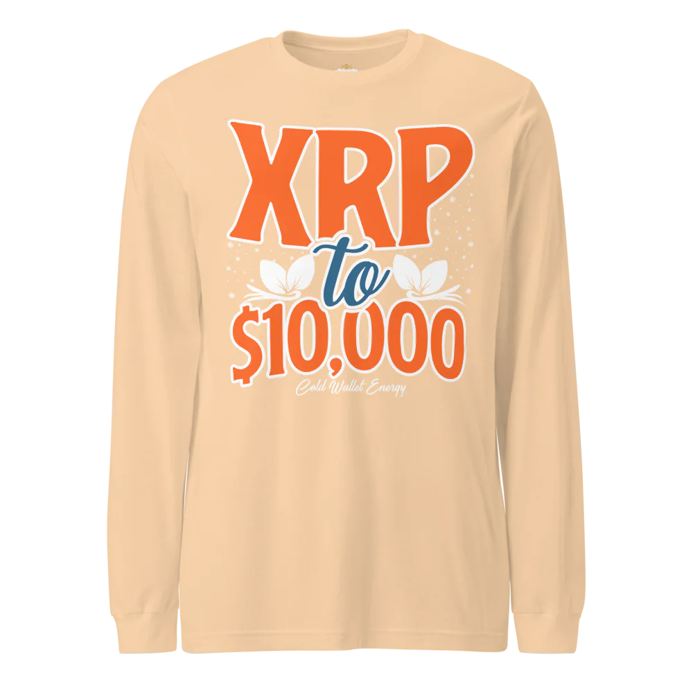 LONG SLEEVE TEE - XRP TO $10K COLD WALLET ENERGY