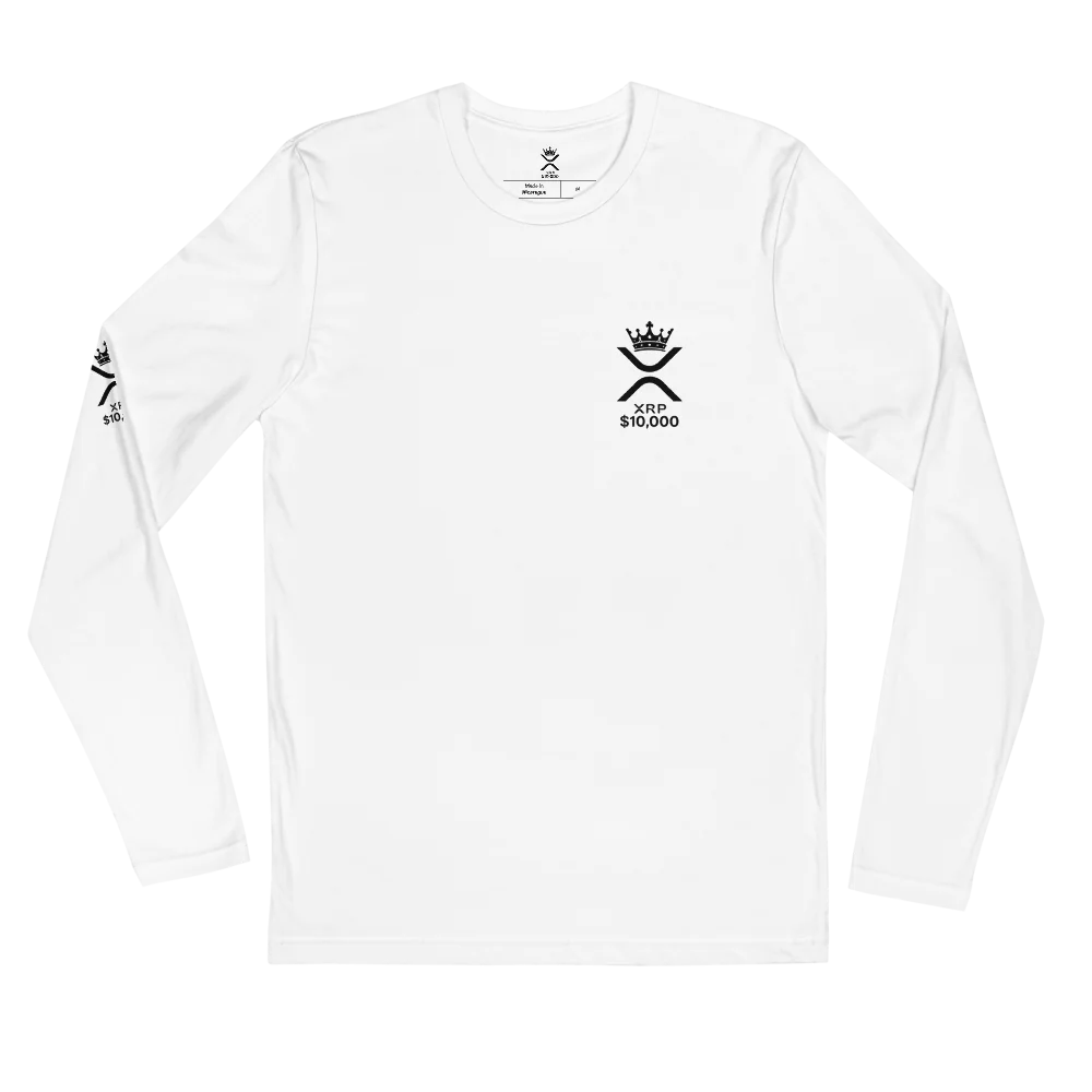XRP $10,000 LONG SLEEVE SHIRT - NEXT LEVEL