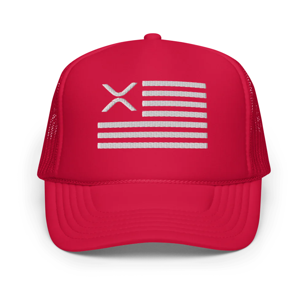 XRP AMERICA FOAM TRUCKER HAT | Otto Cap