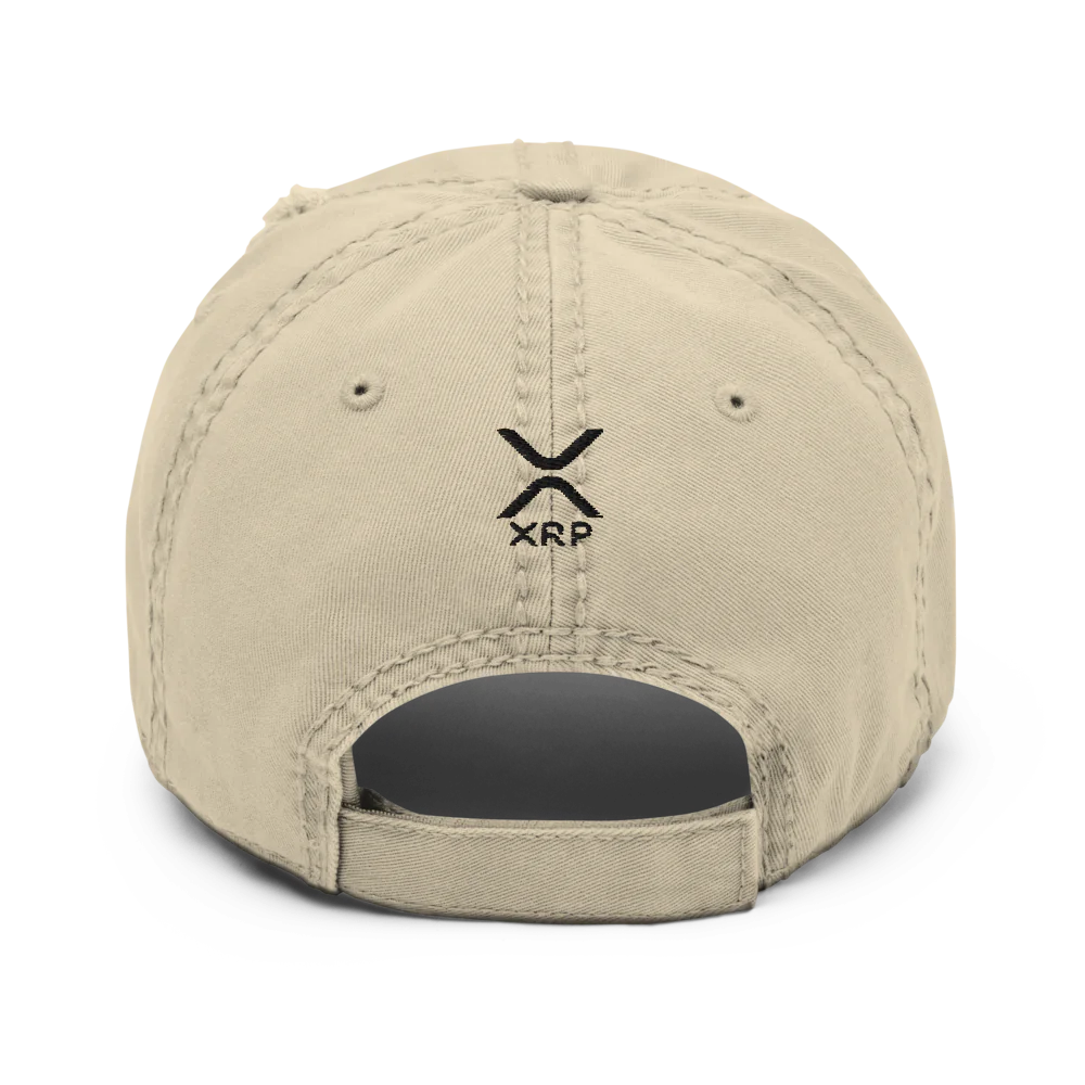 XRP DISTRESSED DAD HAT