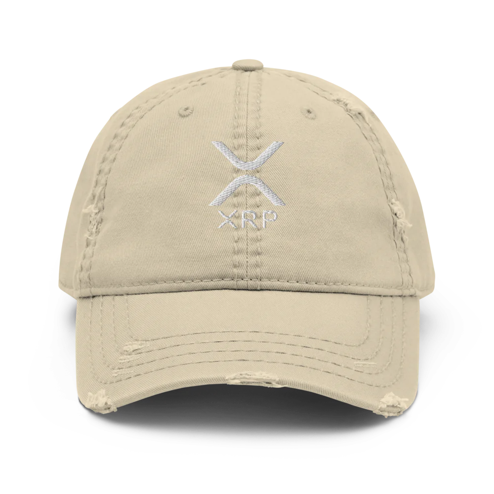 XRP DISTRESSED DAD HAT
