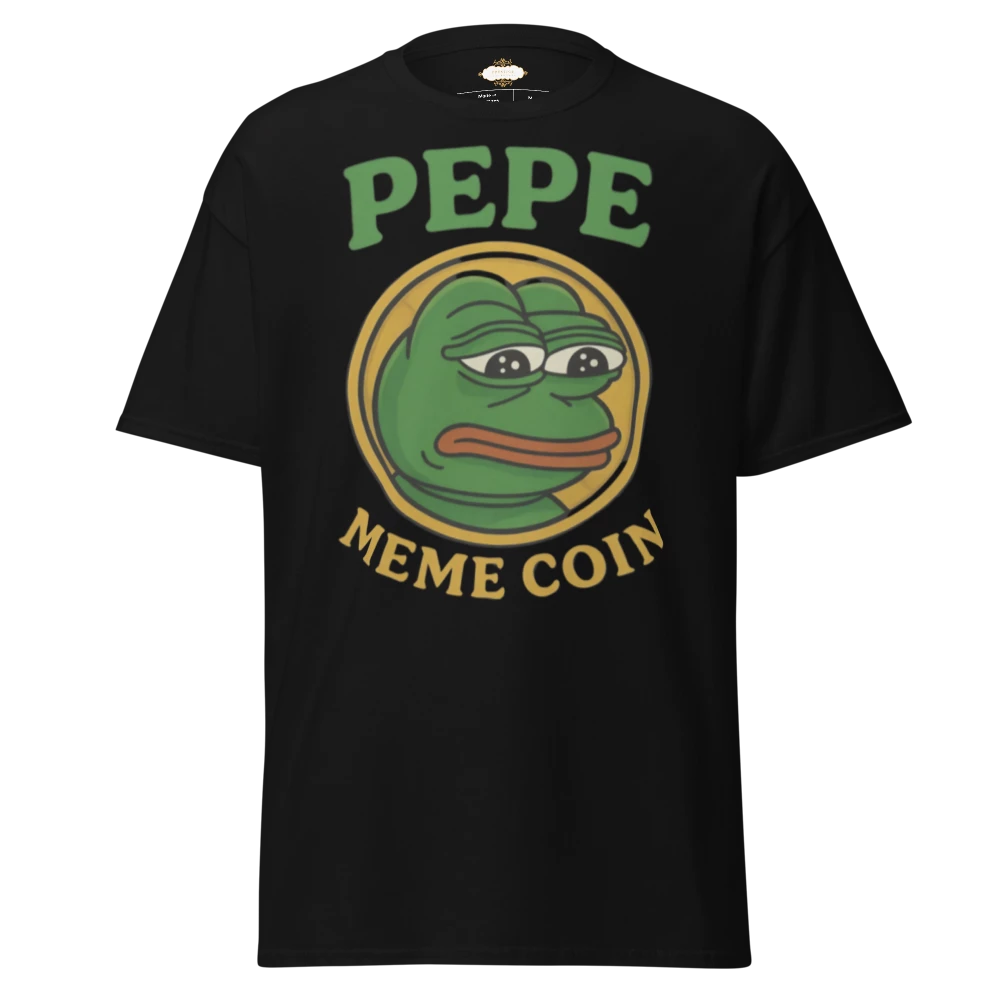 PEPE MEME COIN T-SHIRT