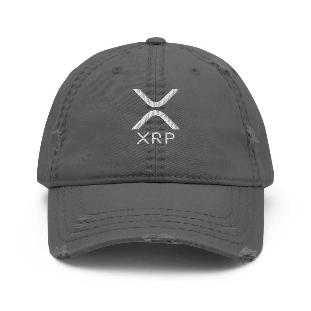 XRP DISTRESSED DAD HAT