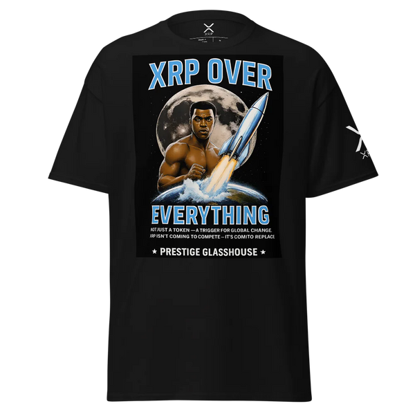 XRP Over Everything Tee - Black