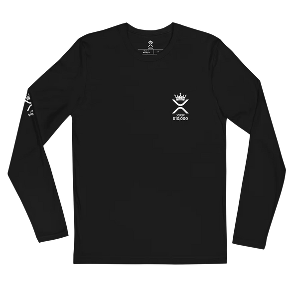 XRP $10,000 LONG SLEEVE SHIRT - NEXT LEVEL