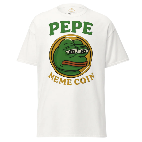 PEPE MEME COIN T-SHIRT
