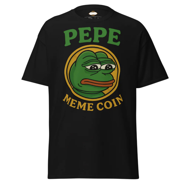 PEPE MEME COIN T-SHIRT