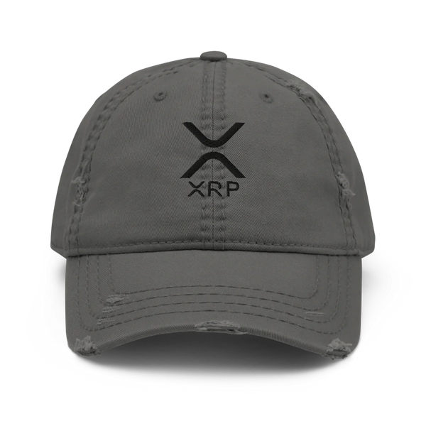 XRP DISTRESSED DAD HAT