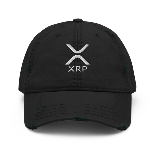 XRP DISTRESSED DAD HAT