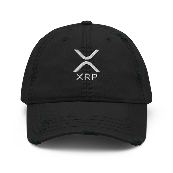 XRP DISTRESSED DAD HAT