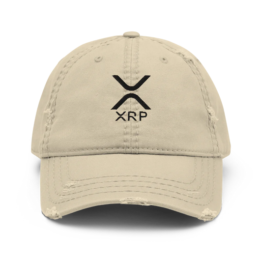XRP DISTRESSED DAD HAT
