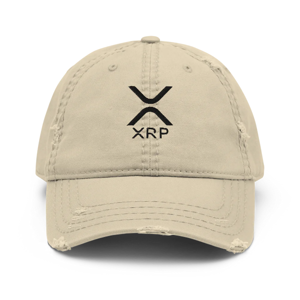 XRP DISTRESSED DAD HAT